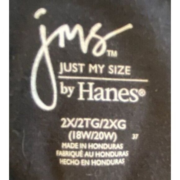 Just My Size Womens T Shirt Sz 2X Black Gold Owl Long Sleeve Goth Fairy Woodland - Picture 8 of 12